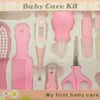 Maternal and Infant Thermometer Feeding Nasal Nasal Care 10 Piece Set Baby Manicure Clamp Nail Clipper Set