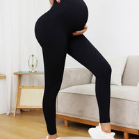 Women's Maternity Leggings Over The Belly Pregnancy Yoga Pants Active Wear Workout Leggings