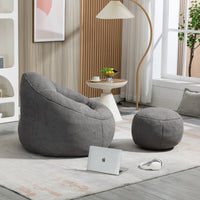 Bean Bag Sofa Chair High Pressure Foam With Padded Foam Padding