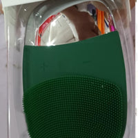 Mini Silicone Electric Face Cleansing Brush Electric Facial Cleanser Facial Cleansing Brush Skin Massager Skin Care Tools