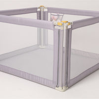 Baby's Play Fence Protective Fence Infant Baby Toddler Fence Door Adjustable Height, Large Size Fence 120X120X68cm