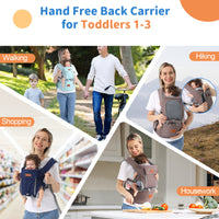 Multi-functional Baby Waist Stool For Newborns To Hold The Baby Artifact Toddler Front And Rear Dual-purpose Baby Carrier