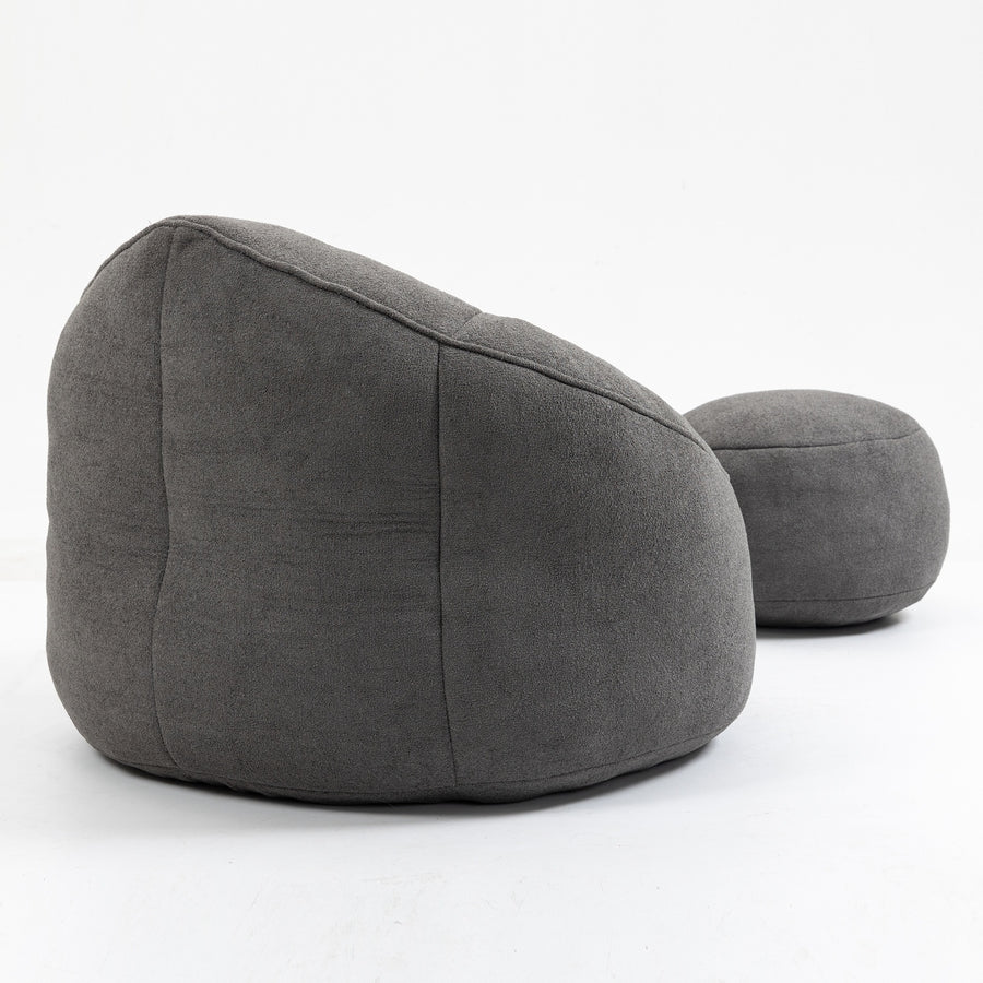 Bean Bag Sofa Chair High Pressure Foam  With Padded Foam Padding