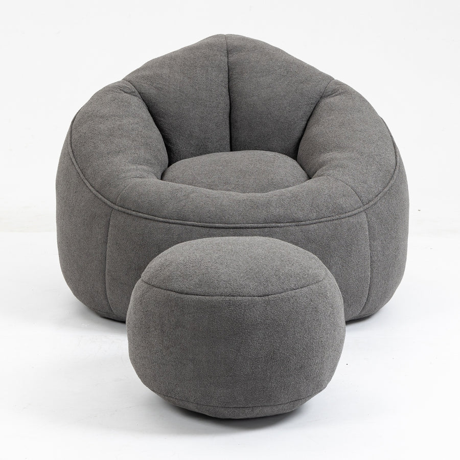 Bean Bag Sofa Chair High Pressure Foam  With Padded Foam Padding